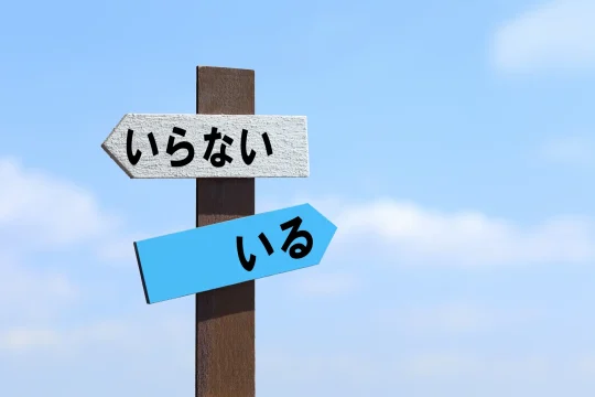 いる?いらない?